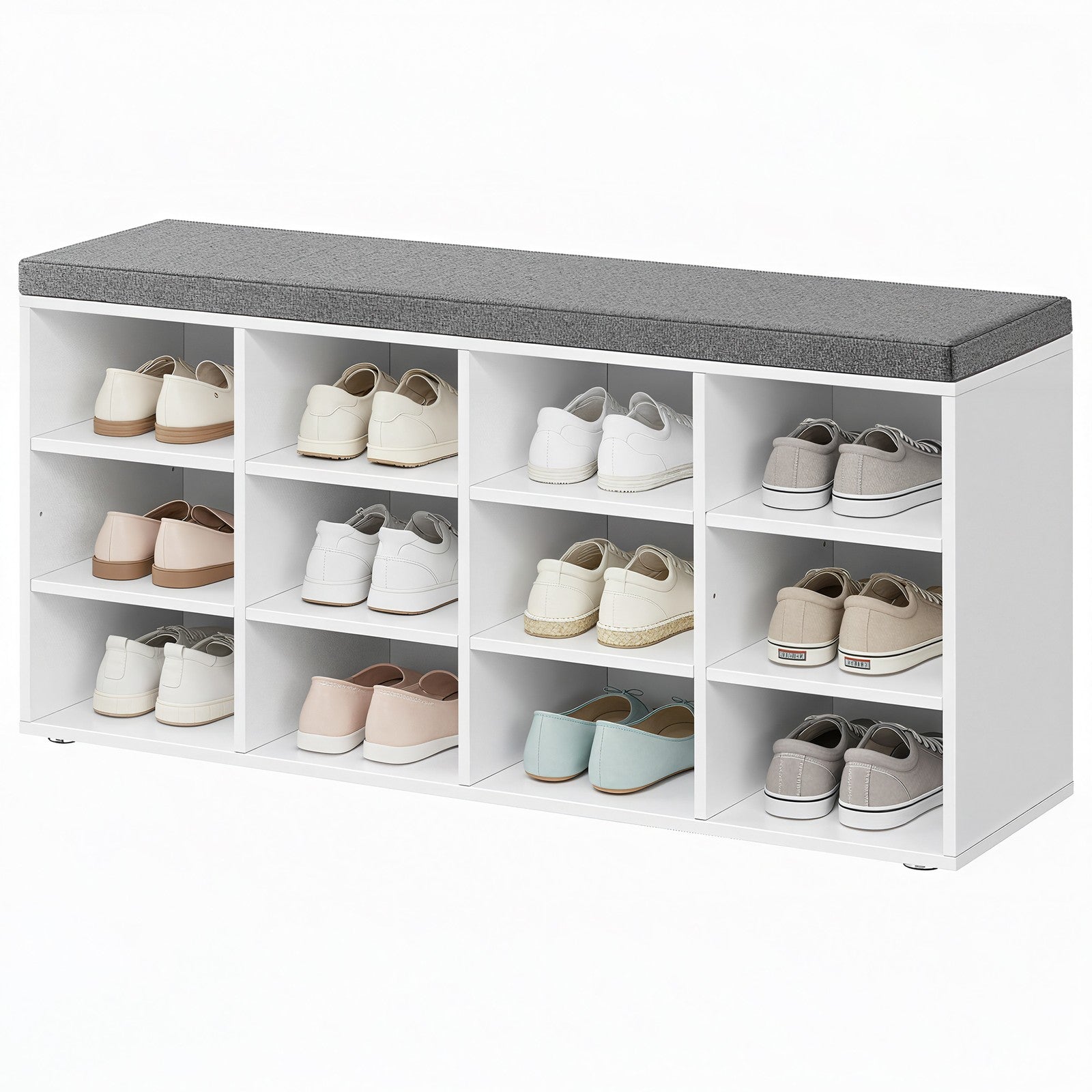 Shoe Storage Bench - Wood - Neutral Color
