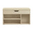 Shoe Storage Bench - Beige - Wooden