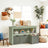 Toy Storage Organizer - Mobile with 3 Drawers - Wood - Laurel Green