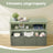 Toy Storage Organizer - Mobile with 3 Drawers - Wood - Laurel Green