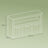 Toy Storage Cabinet - Mobile with 3 Drawers - Engineered Wood - Laurel Green