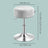 Height Adjustable Makeup Vanity Stool - 360° Swivel - PU Upholstery - Thick Cushion