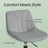 Velvet Dressing Table Chair - 360° Swivel - Adjustable Height