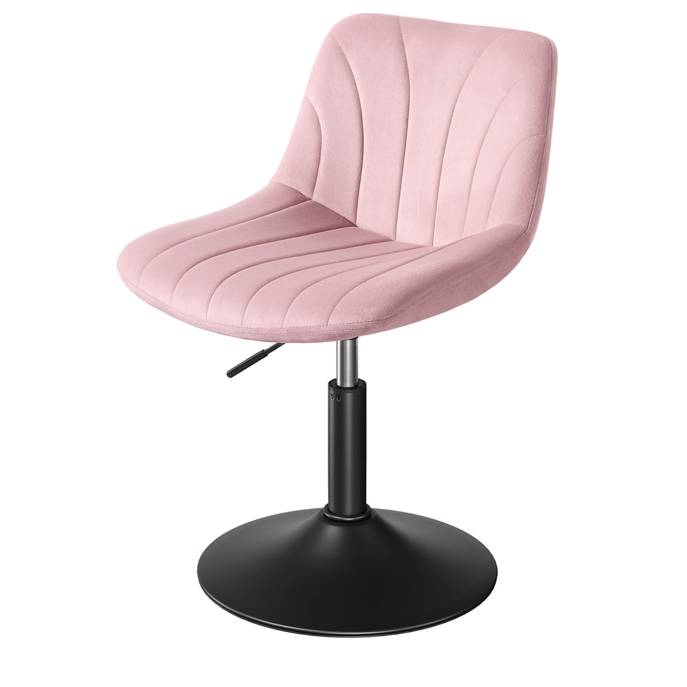 Velvet Dressing Table Chair - Height Adjustable