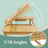 Bamboo Laptop Desk - 89x35x29 - Foldable