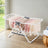 Clothes Drying Rack - Metal - Silver