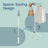 Clothes Drying Rack - Stainless Steel - Silver