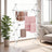 Foldable Clothes Drying Rack - Steel - White - Indoor/Outdoor Use