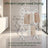 Foldable Clothes Drying Rack - Steel - White - Indoor/Outdoor Use