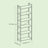 6-Tier Bookshelf - Steel Frame - Special Walnut and Black - Freestanding Design for Living Room
