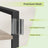6-Tier Bookshelf - Steel Frame - Special Walnut and Black - Freestanding Design for Living Room