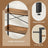 6-Tier Storage Rack - Steel Frame - Special Walnut and Black - Freestanding Multi-Use Shelf Unit