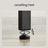 Freestanding Storage Shelf - Wood and Steel - Black