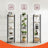 5-Tier Bookcase - Wood - Rustic Brown and Black - Freestanding Storage for Home Office and Living Room