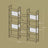 5-Tier Bookcase - Metal - Rustic Brown and Black
