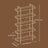 5-Tier Bookcase - Engineered Wood - Rustic Brown and Black - Spacious Storage Shelves