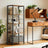 5-Tier Bookcase - Wood - Rustic Brown