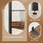 5-Tier Bookcase - Wood - Rustic Brown