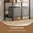 5-Tier Bookcase - Wood - Rustic Brown