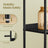 6-Tier Bookshelf - Metal Frame - Boho