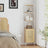 6-Tier Bookshelf - Metal Frame - Boho