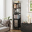 6-Tier Bookshelf - Metal Frame - Boho