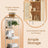 6-Tier Freestanding Bookcase - Metal Frame - Boho Style