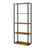 5-Tier Living Room Shelf - 39L - Particleboard - Toolless Assembly