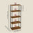 5-Tier Living Room Shelf - 39L - Particleboard - Toolless Assembly