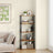 5-Tier Living Room Shelf - 39L - Particleboard - Toolless Assembly