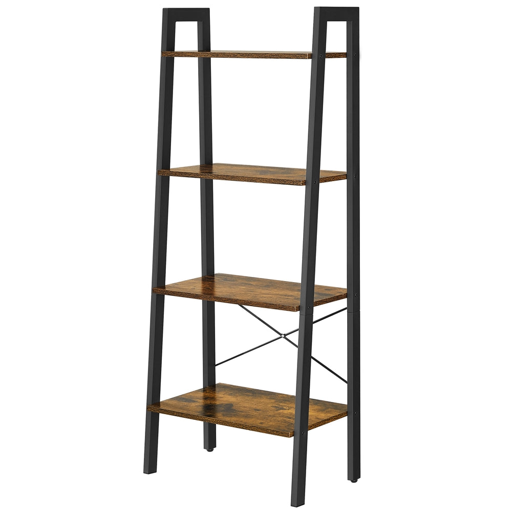 4-Tier Bookcase - 4.8L - Particleboard - Safety Features