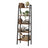 5-Tier Bookcase - 56L - Particleboard - Vintage Design
