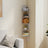 5-Tier Floating Shelf - PVC Rattan - Zigzag Design