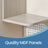 5-Tier Floating Shelf - PVC Rattan - Zigzag Design