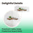 Set of 2 Floating L-Shaped Corner Shelves - Wood - Cloud White