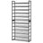 12-Tier Shoe Rack - Metal - Black - Adjustable Shelves for 48-60 Pairs