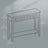 Console Table - Wood - Natural Finish - Slim Design with 2 Drawers and Open Shelf