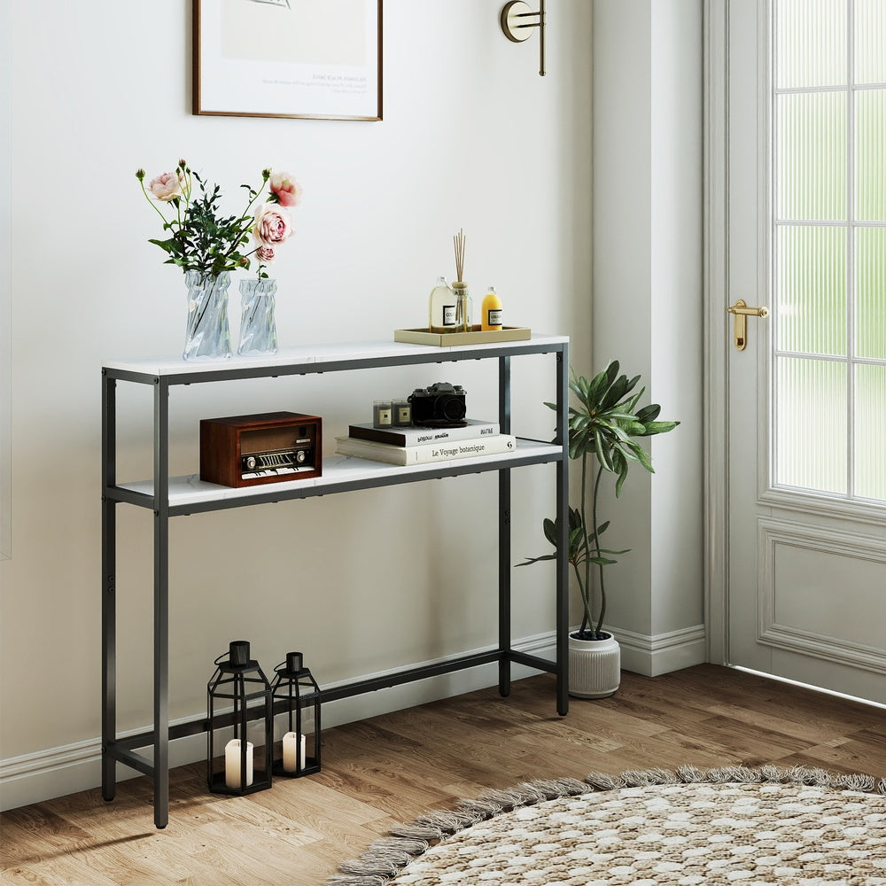 Console Table, 2-Tier Sofa Table