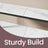 Console Table, 2-Tier Sofa Table