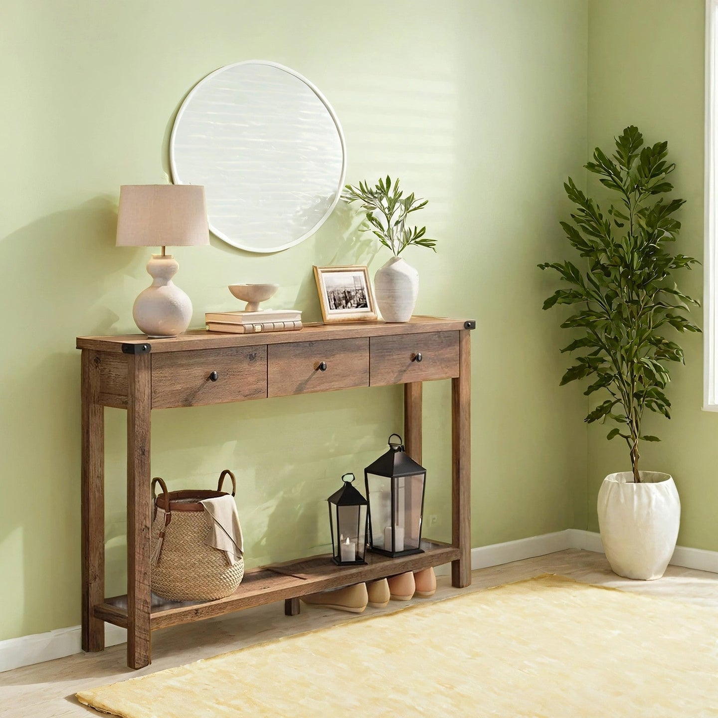 Console Table - 30" - Particleboard - 3 Drawers