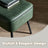 Ottoman Bench - Synthetic Leather - Green
