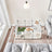 Modular Pet Playpen - Plastic - White - Indoor with Floor