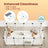 Modular Pet Playpen - Plastic - White - Indoor with Floor