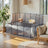 Guinea Pig Enclosure - Metal - Grey - DIY Playpen for Small Animals