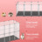Small Animal Cage - 143L - PP Plastic Panel - Removable Mat