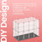 Small Animal Cage - 143L - PP Plastic Panel - Removable Mat