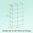 Shoe Rack - Plastic - White - 10-Slot Modular Design with Doors