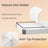 Shoe Rack - Plastic - White - 10-Slot Modular Design with Doors