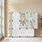 Modular Storage Unit - Quality Plastic - White - Interlocking 12-Cube Design with Doors