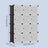 Modular Storage Shelf - Plastic - Black - 12 Cube Design with Doors